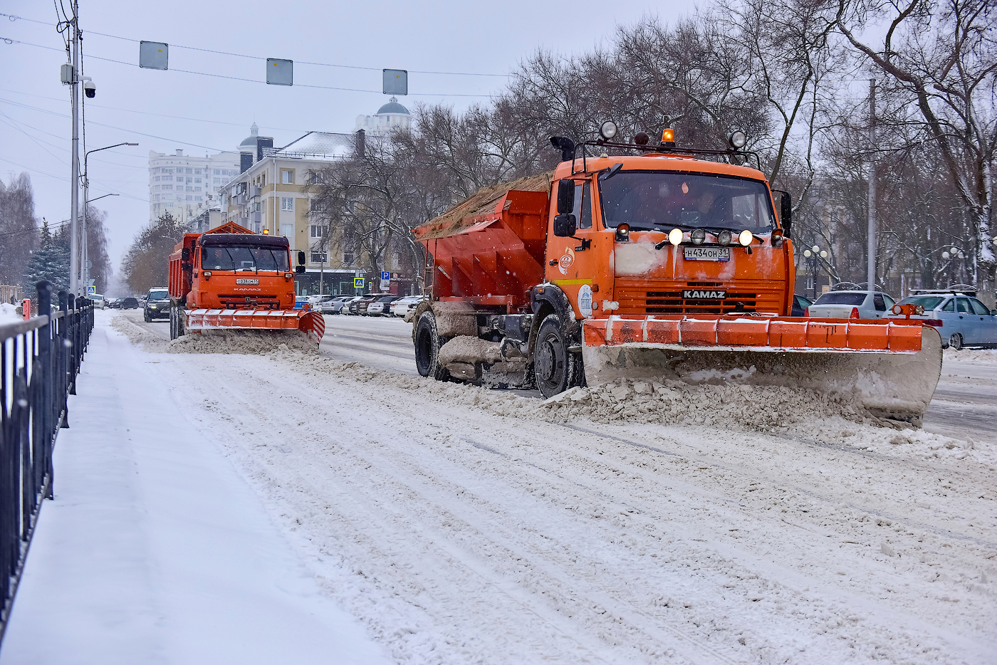 Коммунальщики Белгорода готовы к зиме.