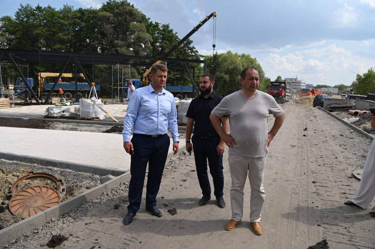 Мэр Белгорода Валентин Демидов: Максимально наращиваем темпы работ на левом берегу центрального пляжа.