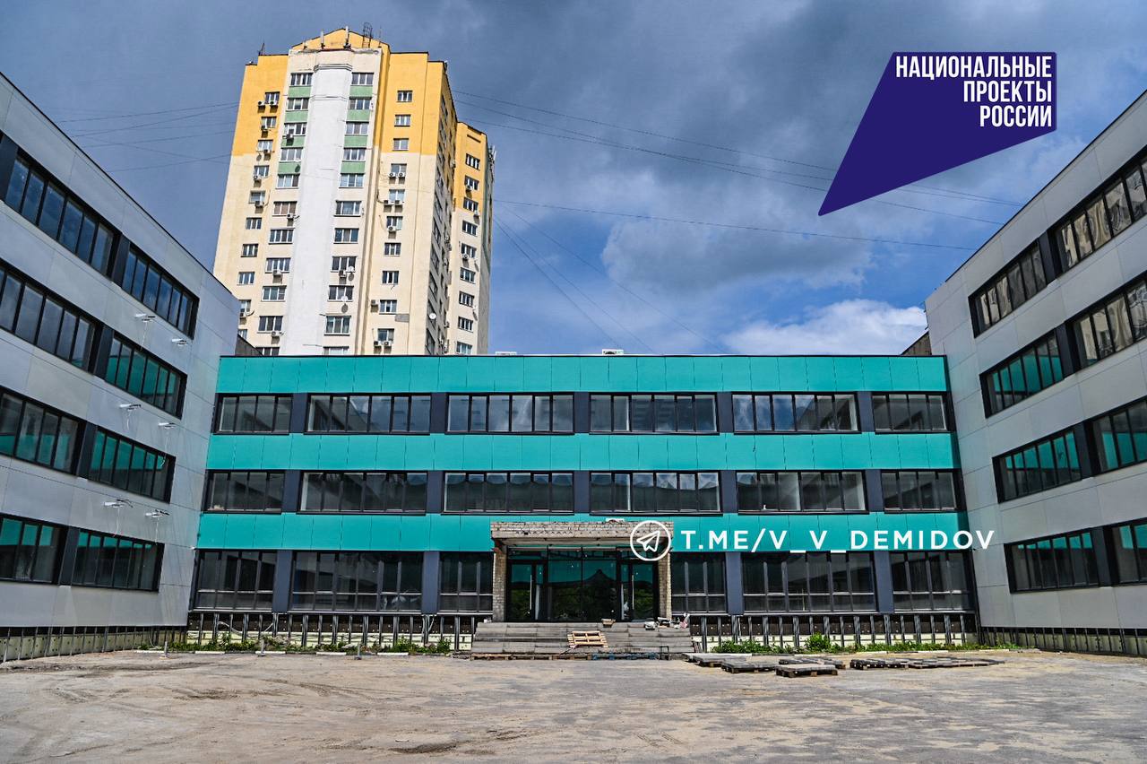 Капитальный ремонт школы №48 в Белгороде выполнен на 80%.