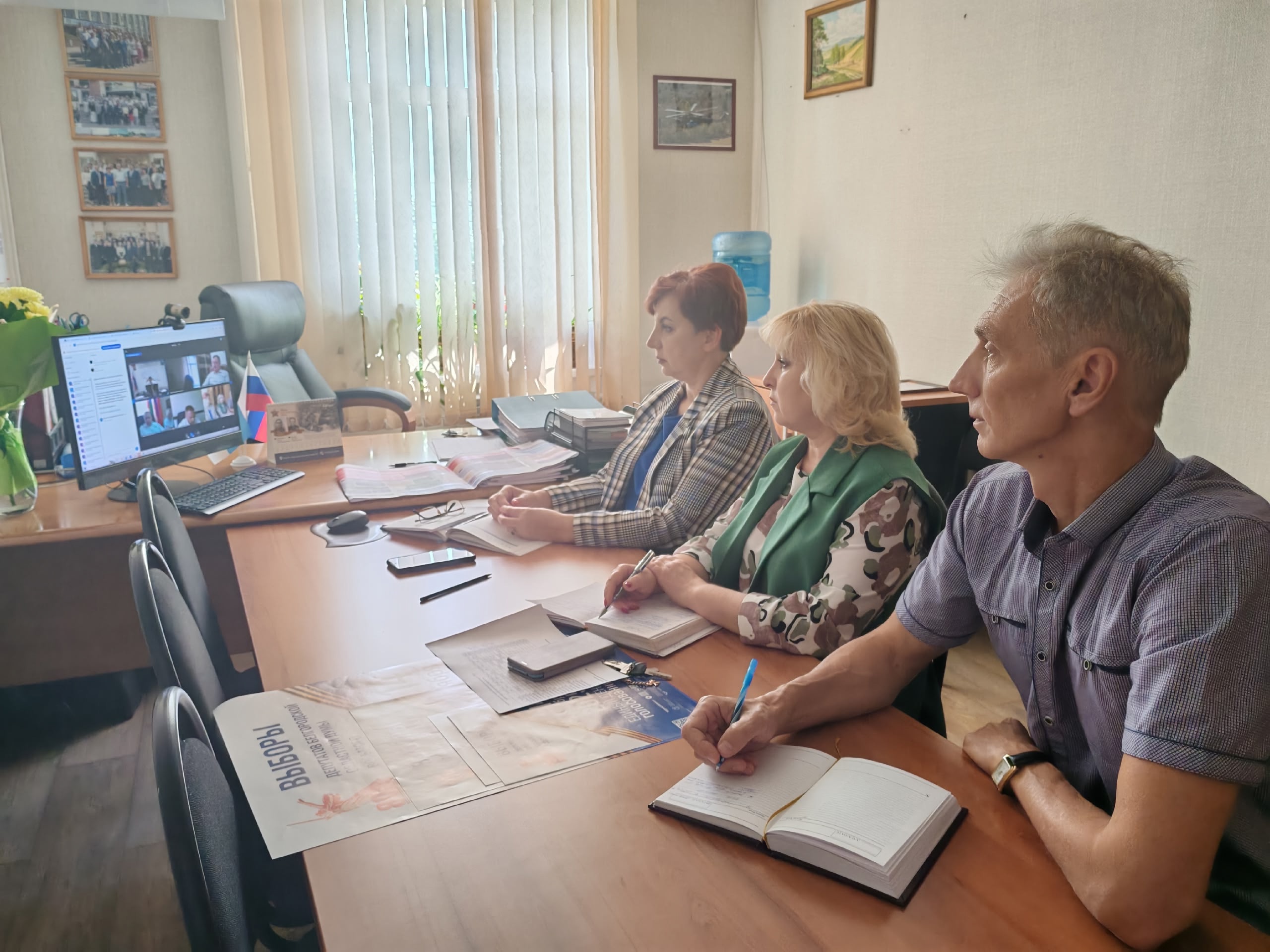 Облизбирком провел совещание.