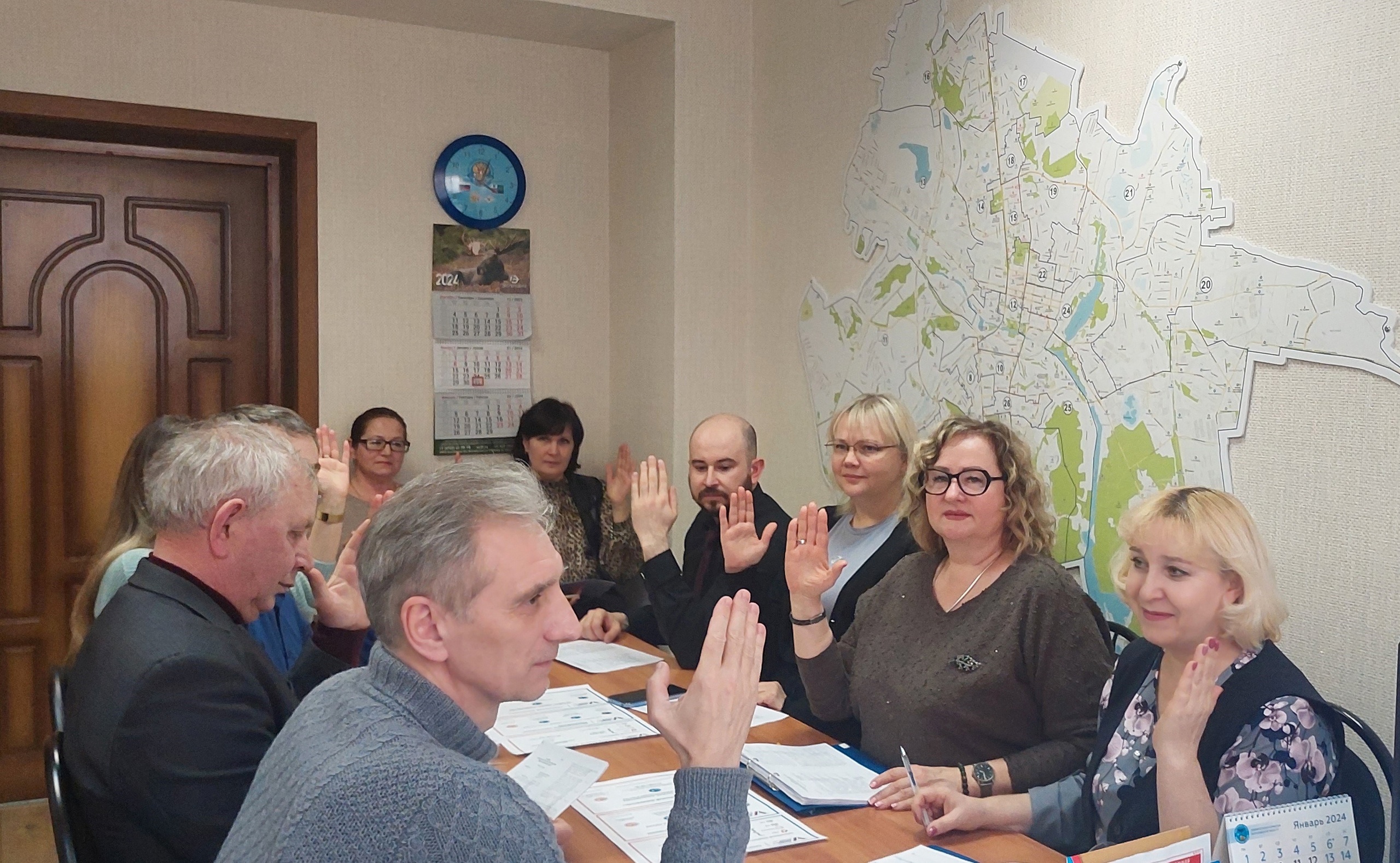 Состоялось 59 заседание Белгородской городской территориальной избирательной комиссии.