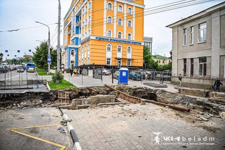 Квадра направит 11,8 млн рублей на замену участка теплосети под пр. Б.Хмельницкого в Белгороде.