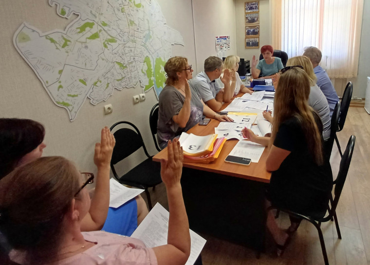 Заседание Белгородской городской территориальной избирательной комиссии № 39.