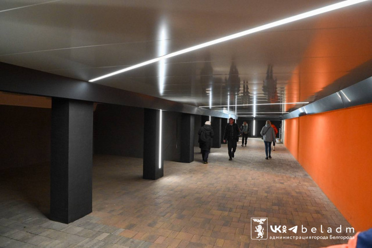 На 95% выполнена реконструкция подземного перехода «Стадион».