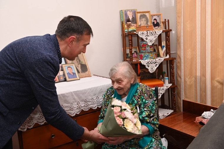 100 лет исполнилось жительнице Белгорода Феликсе Тимофеевне Щепановской.