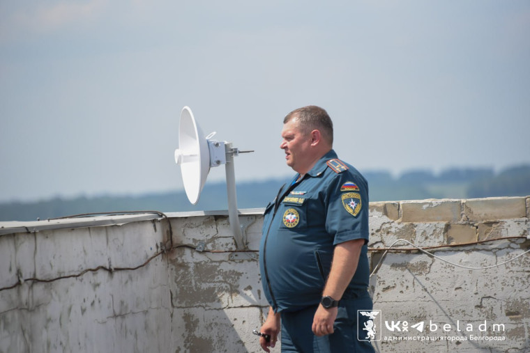 На восемь увеличилось число точек системы оповещения в Белгороде .